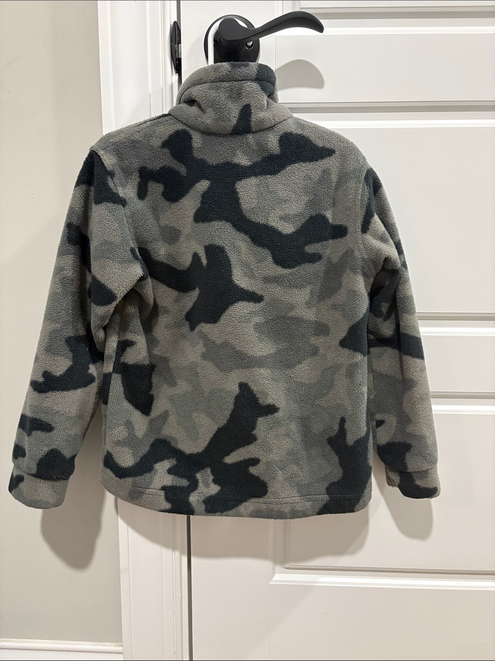 Columbia Gray Camouflage Fleece Jacket - Picture 3 of 3